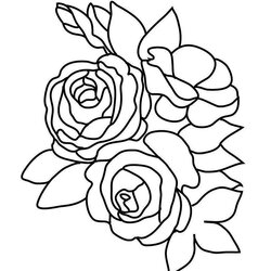 Flower Coloring Page Home Sketch