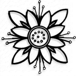 Sterling Print Download Some Common Variations Of The Flower Coloring Pages
