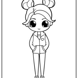 Cute Coloring Pages For Girls Free