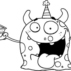 Eminent Free Printable Happy Birthday Coloring Pages Print Adults