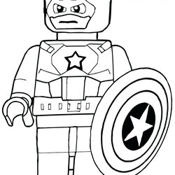 Super Lego Avengers Coloring Pages At Free Printable Avenger