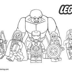Capital Lego Marvel Superhero Coloring Pages Free Printable Kids Color Adults Print Templates Template
