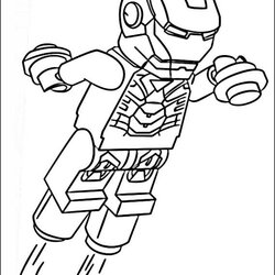 Brilliant Lego Marvel Avengers Coloring Pages At Free Heroes Super Para Printable Colouring Print Superheroes