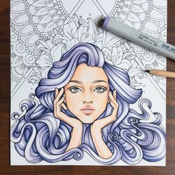 Marvelous Printable Marker Coloring Pages