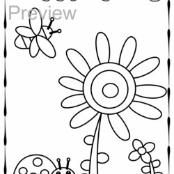 Smashing Spring Coloring Pages In With Images