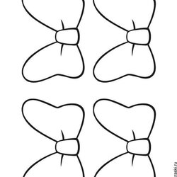 Superior Bows Coloring Pages Printable Recommended Color
