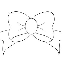 Fantastic Bow Coloring Pages To Print And Color