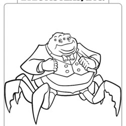 Preeminent Monsters Inc Printable Coloring Pages Home Sheets