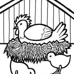 Free Printable Farm Animal Coloring Pages For Kids Animals Of