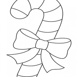 Great Free Printable Candy Cane Coloring Pages Online Page To Print