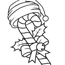 Legit Free Printable Candy Cane Coloring Pages For Kids Template Page Pictures