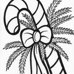 Cool Free Printable Candy Cane Coloring Pages For Kids Christmas Canes Drawing Color Peppermint Sheets Print