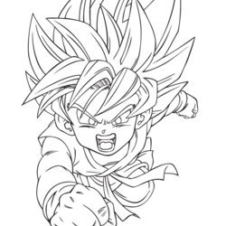 Dragon Ball Coloring Pages Best For Kids