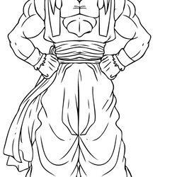 Brilliant Free Printable Dragon Ball Coloring Pages For Kids