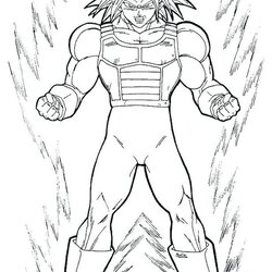 Coloring Pages Dragon Ball Super Artwork