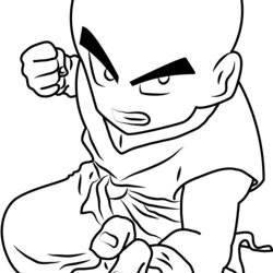 Supreme Dragon Ball Kid Coloring Page For Kids Free Pages Printable Color Online