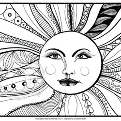Preeminent Awesome Coloring Pages For Adults At Free Printable Cool Teens Girl Teenage Teenagers Print