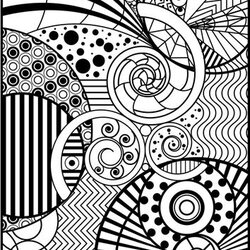 Adult Coloring Page Pages Cool Sheets Book Colouring
