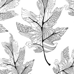 Sterling Fall Coloring Pages For Adults Best Kids Leaves Adult Leaf Autumn Printable Colouring Color Trees