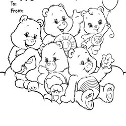 Smashing Best Images Of Cute Friend Coloring Quotes Pages Friendship Printable Care Friends Bears Bear Print