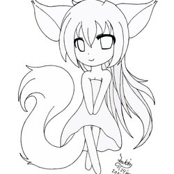 Sterling Cute Fox Coloring Pages At Free Printable Color Print