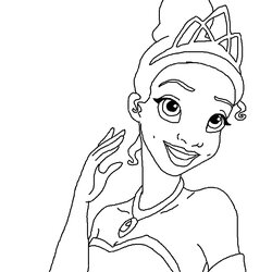 Worthy Disney Princess Coloring Pages At Free Download Printable Color Print Popular