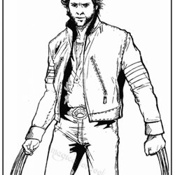 Get This Image Of Wolverine Coloring Pages To Print For Kids