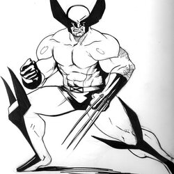 Superior Free Printable Wolverine Coloring Pages For Kids Men Color Sheets Popular Page