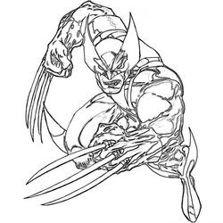 Perfect Get This Free Printable Wolverine Coloring Pages For Kids Men Lego Random Print Drawing Action