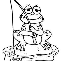 Free Printable Jesus Coloring Pages Unique Fish Frogs Kids Funny Children Color Print For