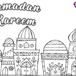 Marvelous Website Free Colouring Pages Ramadan