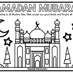 Terrific Ramadan Colouring Sheets Scaled