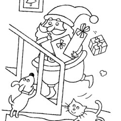 Free Christmas Printable Coloring Pages Com Holidays Print