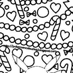 Fine Pokemon Coloring Pages Christmas Template
