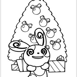 Very Good Pokemon Christmas Coloring Page Free Printable Pages Noel Wallpaper Color Cartoon Mon Print