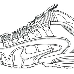 Capital Jordan Coloring Pages Home Nike Shoes Air Shoe Sneaker Force Running Drawing Logo Color Low Sketch