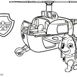 Swell Paw Patrol Coloring Pages Print And Color Might