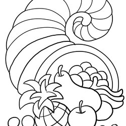 Swell Printable Thanksgiving Coloring Pages Kids Fall Free
