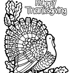 Supreme Printable Thanksgiving Coloring Pages Color Kids Happy