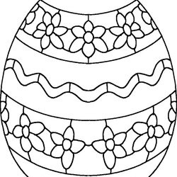 Superb Easter Egg To Colour Best Coloring Eggs Pages Printable Drawing Template Outline Templates Kids Color