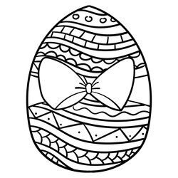 Great Best Free Printable Easter Egg Coloring Pages For At Print