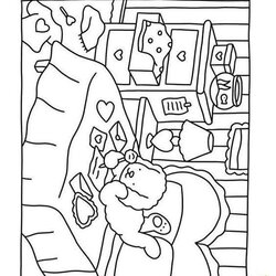 Swell Bobbie Goods Coloring Pages For Kids Bear