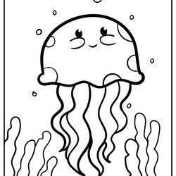 Eminent Ocean Animal Coloring Pages For Kids Sea Creatures