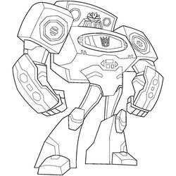 Rescue Bots Coloring Pages Best For Kids Transformers Printable Color Print Transformer Popular