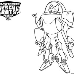 Sublime Transformers Rescue Bots Blades Coloring Page Printable