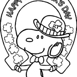 The Highest Quality Coloring Pages Shamrock St Patrick Day Print For Free Worksheets