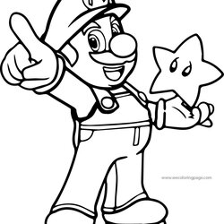 Preeminent Awesome Super Mario Coloring Page Letters Pages To Colouring Sheets Print Book Birthday Choose
