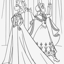 Champion Frozen Coloring Pages Elsa And Anna Images Printable Book Disney Sheets Kids Princess Sisters Books