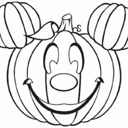 Worthy Pumpkin Coloring Pages To Print Free Home Kids Printable Popular