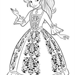 Great Princess Isabel Coloring Pages Elena Of